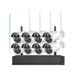 Genérico - Kit 8 Camaras Seguridad Vigilancia Hogar Local Comercial Lau