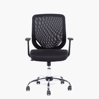Form Office - Silla Escritorio Bend Cromada Brazo Fijo