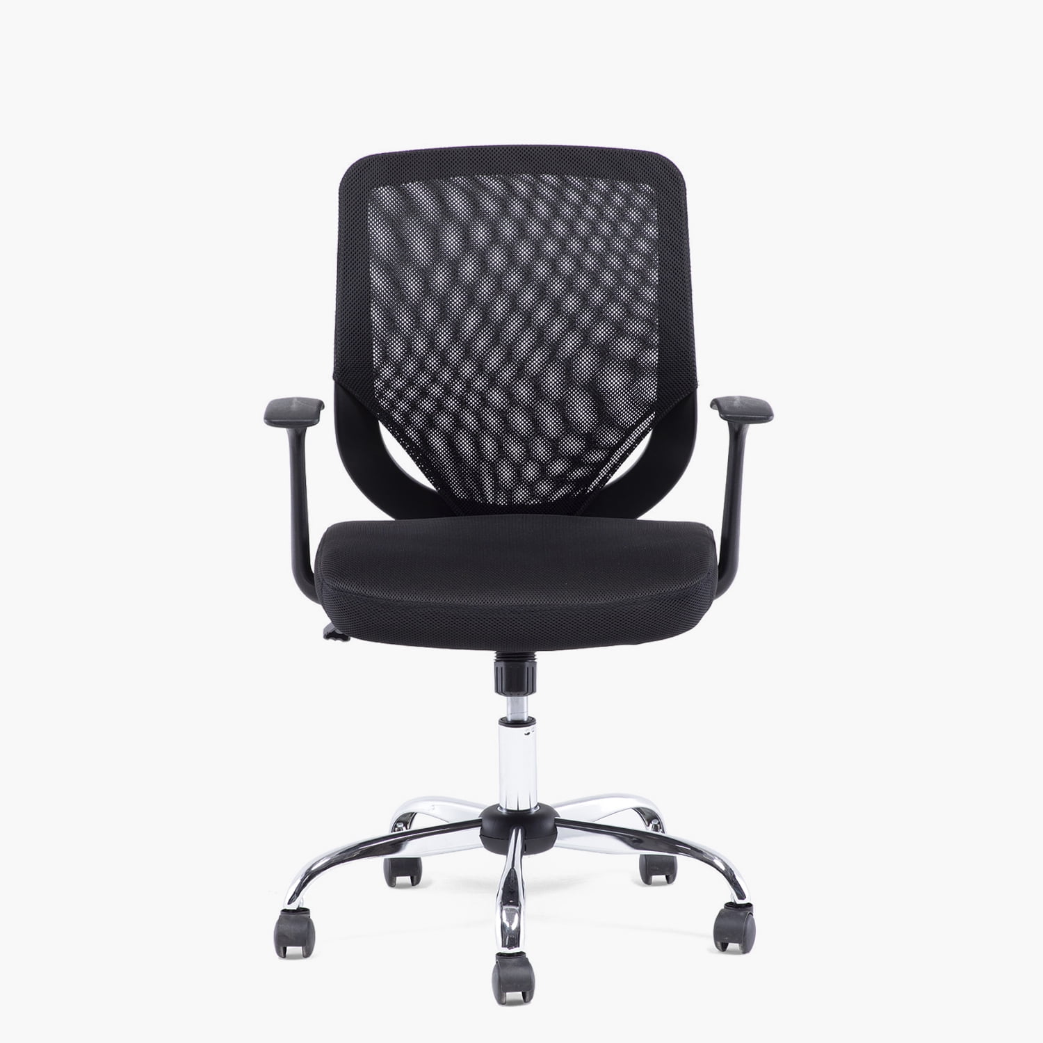 Form Office - Silla Escritorio Bend Cromada Brazo Fijo