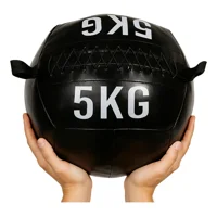 Linea Sport - Balón Medicinal 5 Kg De Ecocuero Antideslizante Para Crossfit