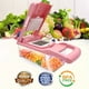 thumbnail image 2 of 14pcs/Set, Vegetable Chopper, Multifunctional Fruit Slicer, Manual Food Grater, Vegetable Slicer, Cutter With Container, Onion Mincer Chopper, Household Potato Shredder, Kitchen Stuff, Kitchen Gadget, 2 of 4