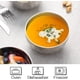 thumbnail image 4 of Tazones aislantes de doble pared de acero inoxidable para refrigerios, helados y arroz., 4 of 7