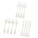 thumbnail image 5 of Cubiertos Desechables Tenedores De Plástico Cucharas Cuchillos Decoración Para Fiestas Cubiertos Blanco, 5 of 5