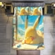 thumbnail image 1 of Comforter Set Queen Size Pokemo Sleep Set with 2 Pillowcases for All SeasonsBedding Set 3pcs for Kids Boys Girls Bedroom Decor Bed Sheets, 1 of 5
