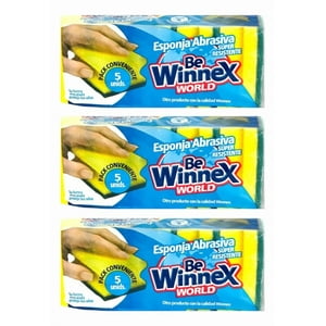 Pack Esponja Abrasiva Be Winnex 15U