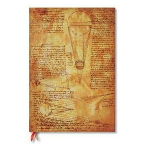 Paperblanks - Libreta Leonardo’S Sketches Sun & Moonlight, Grande Tapa Dura