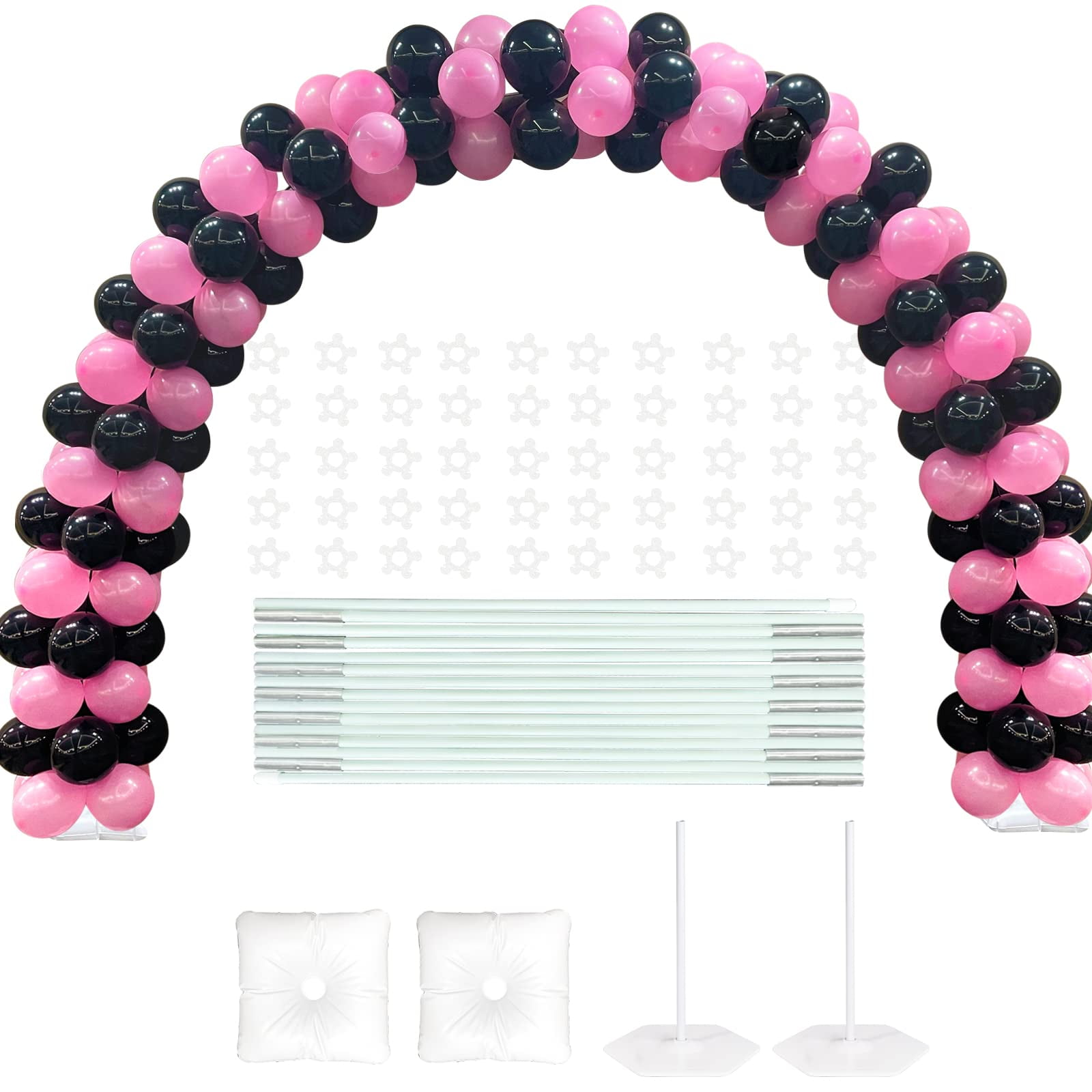 Kit De Soporte Con Forma De Arco Para Globos Yallove De 6,4 M, Combinación Gratuita