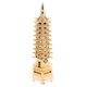 thumbnail image 2 of Decoración Del Hogar Wenchang Pagoda Tower Estatua Fengshui Ornament Gold-L 9 Tier, 2 of 5