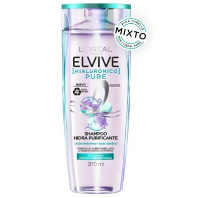 Shampoo Hialurónico Pure 370 Ml Elvive
