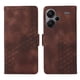 thumbnail image 1 of Carcasa FOXDOCK Xiaomi Redmi Note 13 Pro Plus 5G de cuero PU, diseño acolchado clásico, protección contra caídas y rayones, 1 of 5