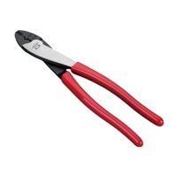 Ioensy - Alicates Para Electricistas Con Agarre Cómodo, Herramienta De Corte Y Crimpado De Cables, Color Rojo
