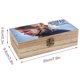 thumbnail image 2 of Una Mujer Bajo la Influencia Caja Organizadora de Madera Rústica - Caja Decorativa Multifuncional para Escritorio, Hogar, Oficina, Joyas y Manualidades, 2 of 6