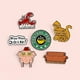 thumbnail image 4 of set pines broches serie Friends TV Show, 4 of 4