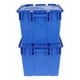thumbnail image 5 of Pack 4 Caja Logística Tapa Bisagra Apilable 52lts 54x39x31cm Azul 52 Litros, 5 of 5