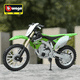 thumbnail image 3 of Motocicleta Kawasaki 450F escala 1:18 coleccionable, 3 of 3