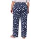 thumbnail image 3 of Pantalón de Pijama para Mujer de Talla Grande Agnes Orinda con Estampado de Estrellas, Ropa de Noche con Bolsillo, Pantalones Cómodos para Descanso 1X Azul Marino, 3 of 6