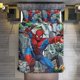 thumbnail image 1 of Spider-Man - Rogues 3 Piece Sets Full/Queen Size - Reversible Microfiber Quilts with 2 Shams Soft Lightweight Bedspread Coverlet Comforter for All Season Bed Sheets, 1 of 5