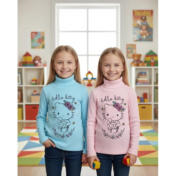 Pack 2 Beatles Niña Hello Kitty multicolor 4