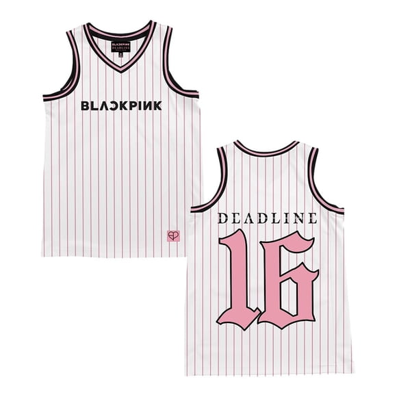 Remera BLACKPINK Deadline Blanca Talle XL
