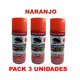 thumbnail image 1 of Pintura en spray Pack 3 Unidades Color Naranja / Naranjo, 1 of 2