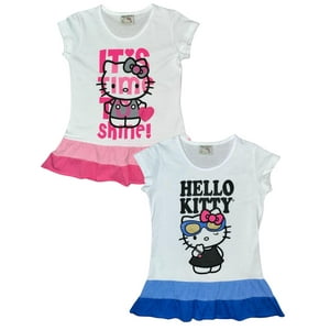 Pack 2 Poleras Niña Hello Kitty Multicolor 8
