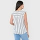 thumbnail image 3 of Blusa Mujer Sin Mangas Botones Ecru Corona, 3 of 5