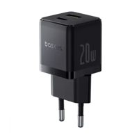 Cargador Rápido Baseus Palm Cluster Usb Y Tipo C 20W Negro