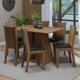 thumbnail image 2 of Juego Comedor Angelo Luz 6 Sillas Café, 2 of 5