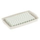 thumbnail image 1 of Bandeja organizadora de almacenamiento de plástico con diseño en M para tocador de baño, 1 of 3