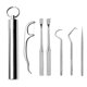 thumbnail image 3 of Kit De Palillo De Dientes De Acero Inoxidable Con Soporte Impermeable Para Uso Diario Y Viajes, 3 of 5