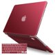 thumbnail image 1 of Funda para MacBook IBENZER 15 pulgadas A1398 color vino + cubierta de teclado, 1 of 9