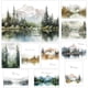 thumbnail image 1 of Tarjetas de agradecimiento Slapaflife Acuarela 4 x 6, 20 unidades, 1 of 3