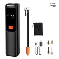 Xusx111 - Bomba De Neumáticos Recargable Inalámbrica Portátil Del Compresor De Aire Del Inflador De Neumáticos Para Coches, Motocicletas, Bicicletas Y Bolas