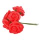 thumbnail image 1 of 10x Rosas Espuma Desti?en Flor Artificial De La Decoración Del Partido De La Novia Ramo Rojo, 1 of 1