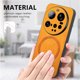 thumbnail image 3 of Magnetic Slim Case for Xiaomi 15 Ultra with Camera Guard & Anti-Scratch Back Yellow, 3 of 5