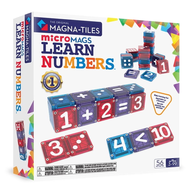 Micromags Set De 56 Piezas Para Aprender Números