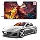 thumbnail image 1 of Grandes Héroes 6 Parasol para Parabrisas Delantero Protector Plegable, Visera Solar para Auto Bloquea Rayos UV Mantiene tu Vehículo Fresco 130cm*70cm, 1 of 6