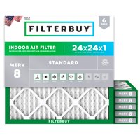 Filtro De Aire Filterbuy Merv 8 24X24X1 Essential Dust Allergy