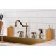 thumbnail image 5 of Grifo de cocina Kingston Brass French Country con rociador de latón, 5 of 6