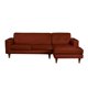 thumbnail image 1 of Sillón Chaiselong Der Salerno Tela  Pu Chocolate, 1 of 3