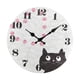 thumbnail image 2 of Reloj De Pared Divertido Con Diseño De Gato, Reloj De Pared Rústico Y Silencioso Para Interior, Dormitorio, Sala De Estar, Estilo B, 2 of 5