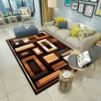 Casadeliacl - Alfombra 160X200 Moderna Elegante Decorativa Wym Rectangulo Marrón