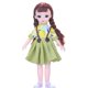 thumbnail image 2 of Mu?eca BJD 23cm 6 Puntos Mu?eca Moda Para Ni?as Regalo Navidad Verde, 2 of 5