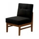 thumbnail image 2 of Sitial Colonia Tela Velvet Negro, 2 of 4