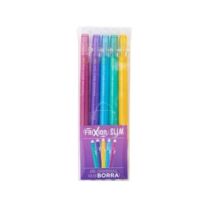 Pilot - Set 5 Lapices Gel Frixion Slim 0.38