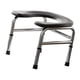 thumbnail image 4 of Asiento De Inodoro En Cuclillas Para Personas Mayores, Gran Capacidad De Carga, Fácil De Lavar, Taburete Inodoro Negro, 4 of 5