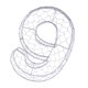 thumbnail image 4 of marco de la corona de alambre de hierro maceta suculenta plantador de metal titular de la planta art. 9, 4 of 5