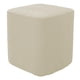 thumbnail image 2 of Reposapiés Cuadrado Cubiertas Otomanas Reposapiés Decorativo Funda Blanca Leche, 2 of 5