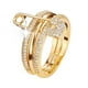 thumbnail image 1 of Anillo creativo de tres colores, anillo desmontable, personalidad femenina, microincrustaciones, anillo de pin de circonita AAA, 1 of 5