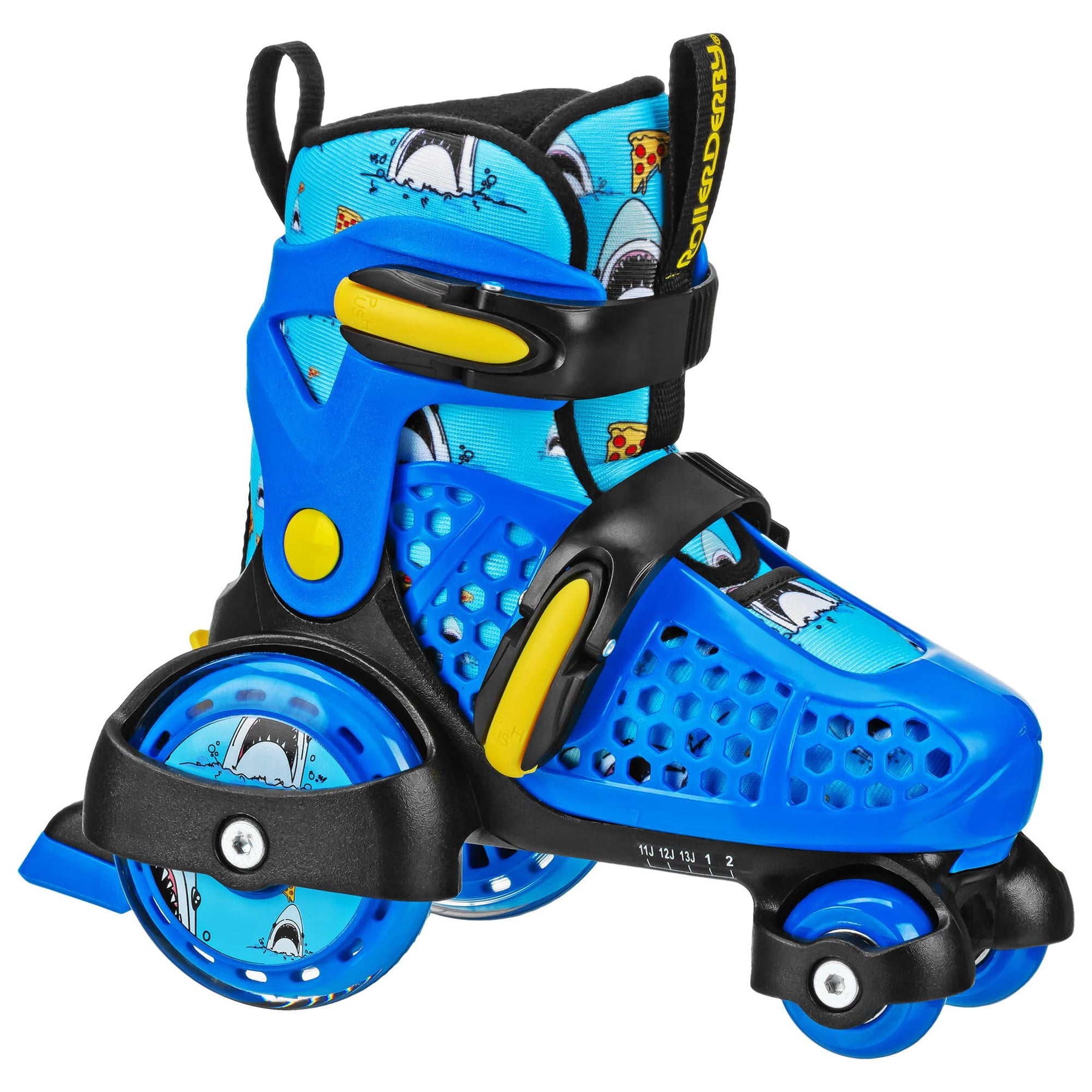 Patines Roller Derby Fun Roll Ajustables Para Principiantes